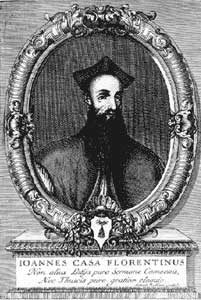 Ritratto di Giovanni Della Casa premesso all'edizione delle opere del 1728